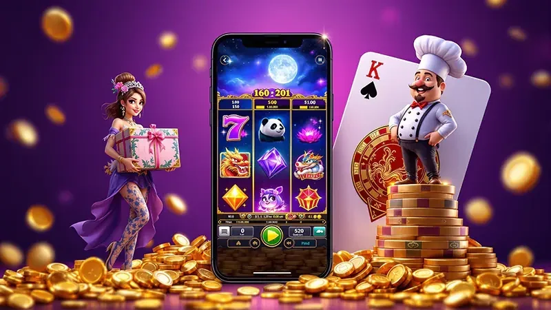 Visual pendukung koleksi permainan slot BONDAN69